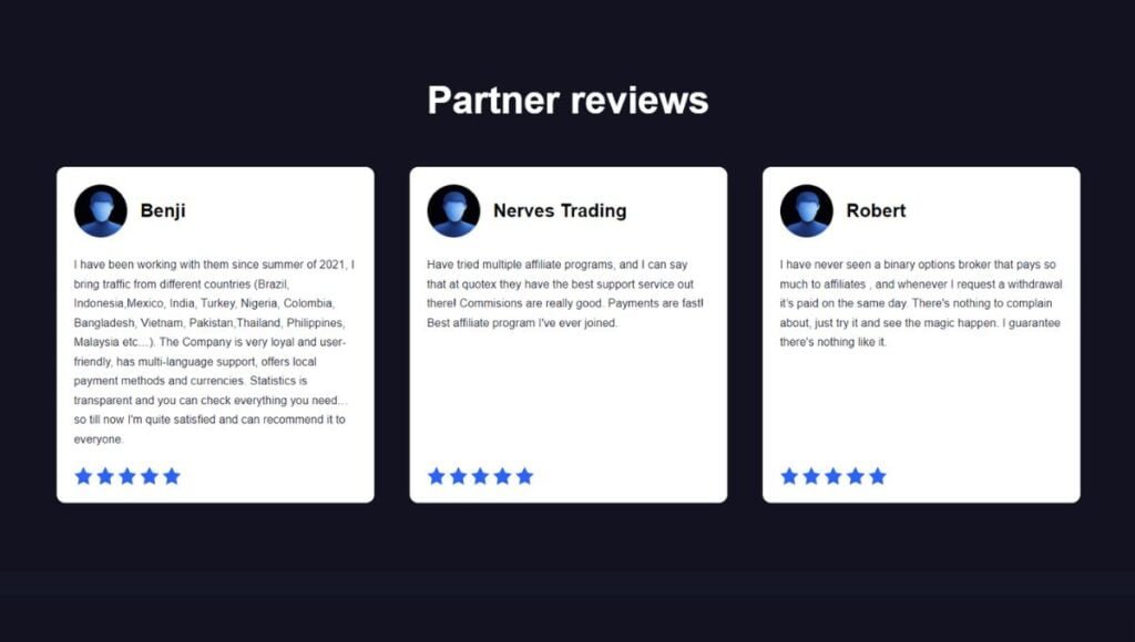 quotex partner review