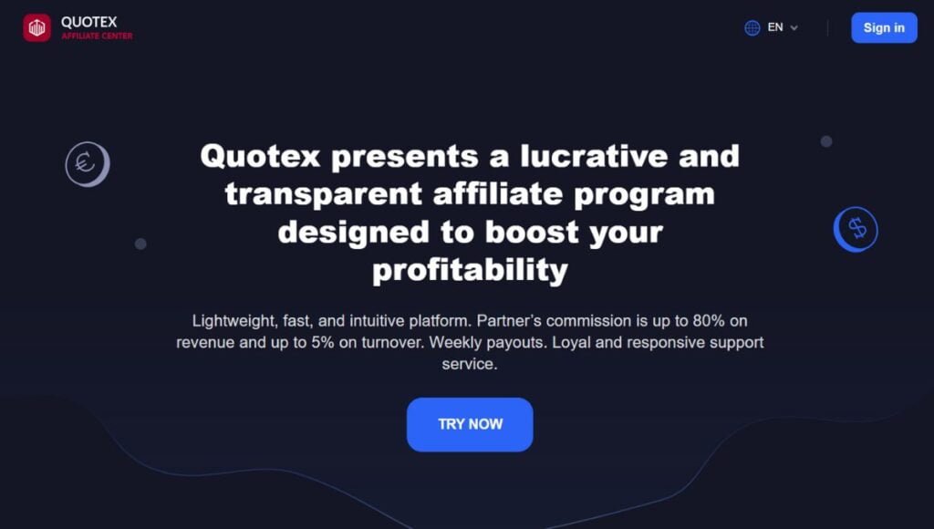 quotex affiliate program